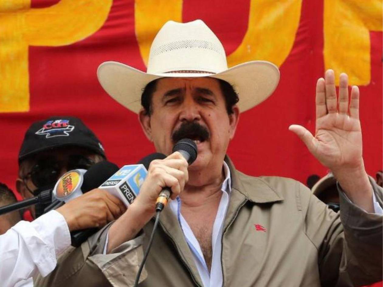 Ciudadanos hondureños discuten tácticas políticas de Manuel Zelaya